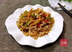 榨菜炒肉丝的做法图解7