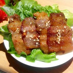 秘制煎烧五花肉的做法[图]