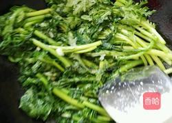 清炒茼蒿的做法图解3