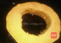 Illustration of how to make crispy pumpkin cake 1