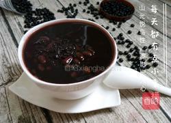 黑米黑豆粥的做法图解8