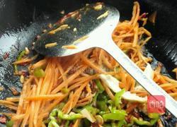 素鱼香肉丝的做法图解8