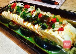 凉拌葱油皮蛋豆腐的做法图解7