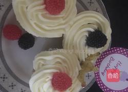 鲜奶油椰香杯子蛋糕的做法图解16