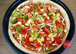 新奥尔良烤肉披萨的做法图解19