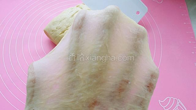 二十分钟左右达到扩展出膜状态。