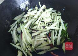 尖椒炒茄丝的做法图解4