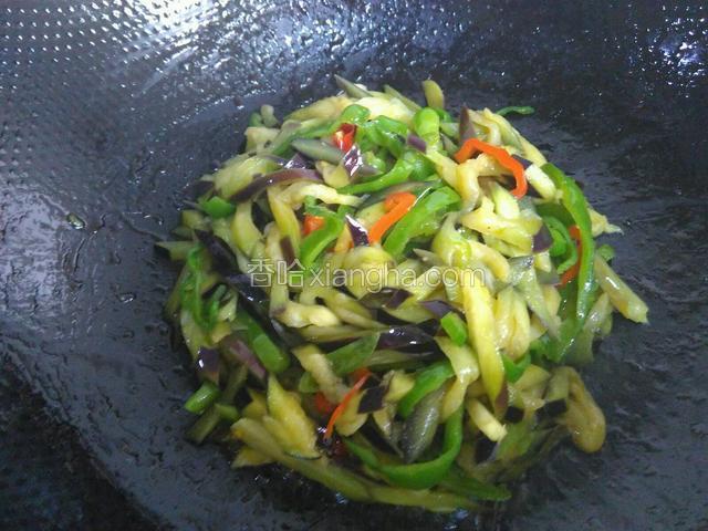再炒一下即可出锅