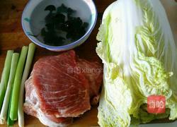 猪肉白菜饺子的做法图解2