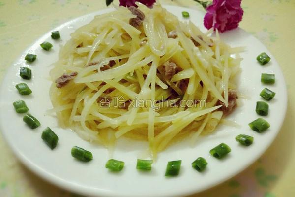 肉炒土豆丝