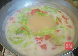 生菜鸡蛋汤的做法图解5