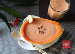 木瓜香蕉奶昔的做法图解6