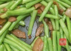 长豆角炒肉的做法图解4