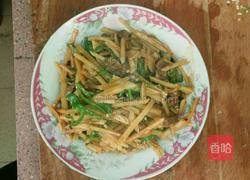 土豆丝炒肉的做法图解6