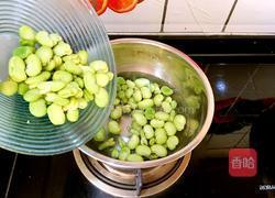 蚕豆炒蛋的做法图解3
