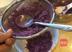 紫薯芝麻饼的做法图解5