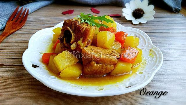 咖喱鸡腿