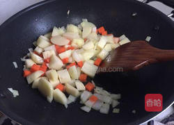 印度彩蔬咖喱鸡的做法图解3