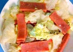 鸡蛋火腿炒银耳