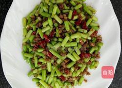 肉沫蒜苔粒~家常菜的做法图解10