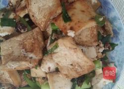 青菜炒豆腐的做法图解7