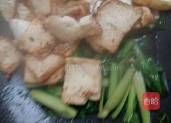 青菜炒豆腐的做法图解6