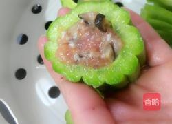 苦瓜蒸肉的做法图解5