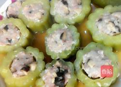 苦瓜蒸肉的做法图解9