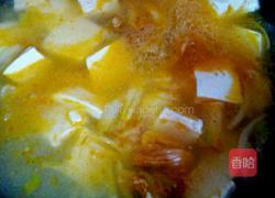 韩式辣白菜豆腐汤的做法图解4