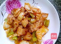 五花肉炒辣白菜的做法图解4