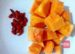 银耳枸杞炖木瓜的做法图解3