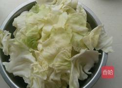 卷心菜炒粉的做法图解2