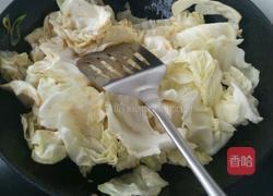 卷心菜炒粉的做法图解5