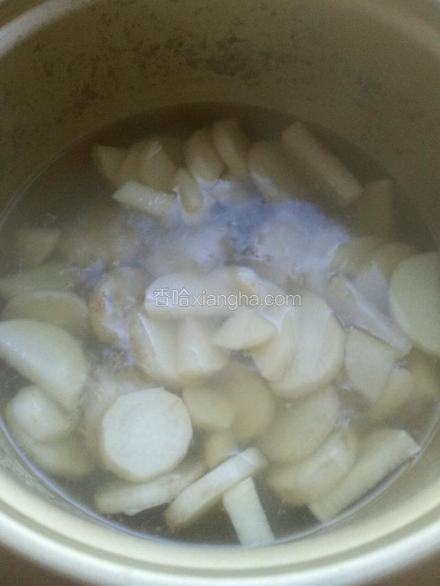 煮到萝卜软烂