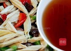 炝锅腐竹的做法图解12