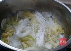 娃娃菜拌粉丝的做法图解2