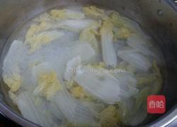 娃娃菜拌粉丝的做法图解3