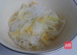 娃娃菜拌粉丝的做法图解4