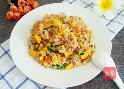 三色蛋炒饭的做法图解12