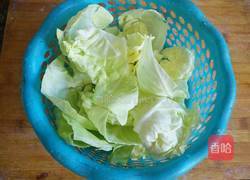 醋溜包菜的做法图解2