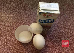 香滑鸡蛋布丁的做法图解1