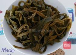 蒜泥海带丝的做法图解1