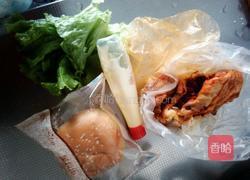 奥尔良鸡腿堡的做法图解1