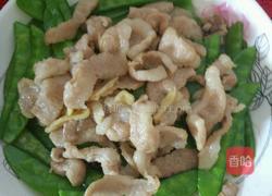 荷兰豆炒肉丝的做法图解5