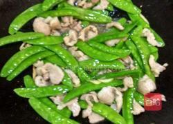 荷兰豆炒肉丝的做法图解4