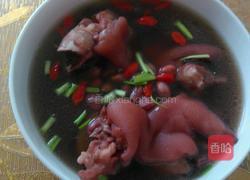 花生黄豆炖猪蹄的做法图解3