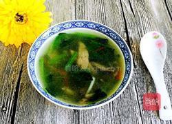 猪肝菠菜汤的做法图解8