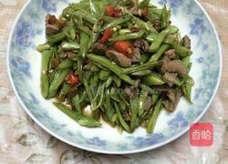 扁豆丝炒肉的做法图解9