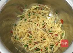 炝拌酸辣土豆丝的做法图解8