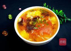 紫菜西红柿鸡蛋虾皮汤的做法图解12